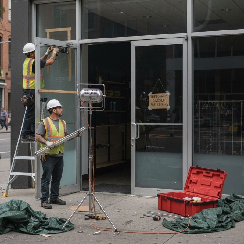 Contact About Commercial Storefront Repair